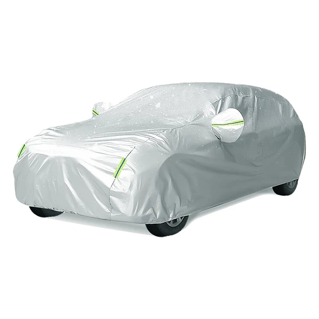 Funda Coche Bexita Algodón Impermeable Exterior Interior UV - Longitud 430cm