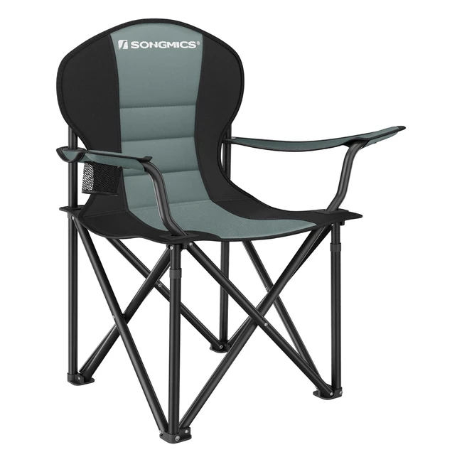 Chaise Camping Pliante Songmics GCB006C01 - Assise Confortable Structure Solide