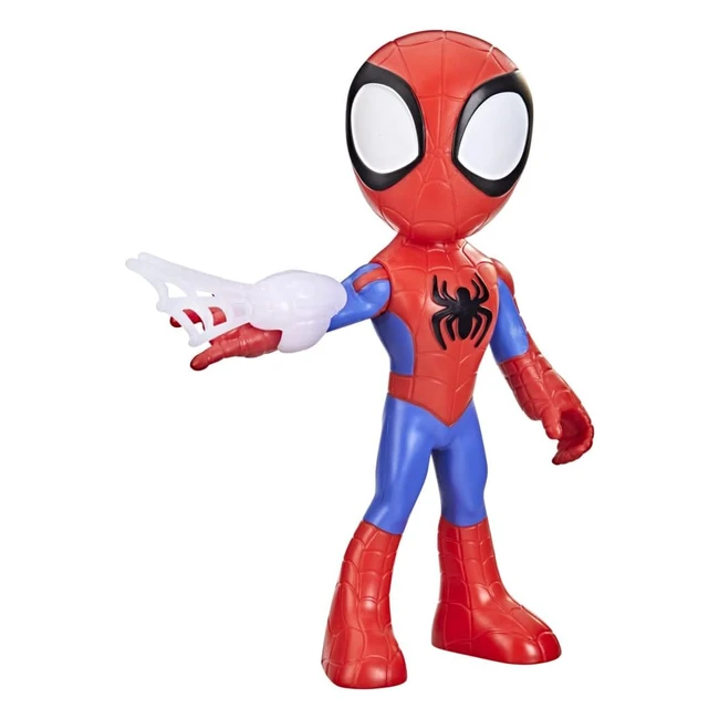 Hasbro Marvel Spidey and His Amazing Friends Supersized Spidey Action Figure F3986 - Preschool Superhero Toy