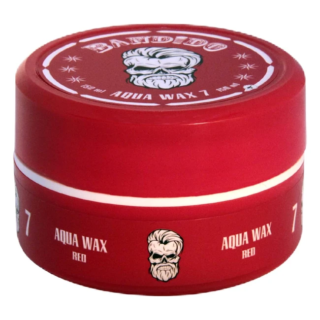 Bandido Aqua Hair Wax N 7 Rosso 150 ml - Cera per Capelli con Profumo Fruttato e