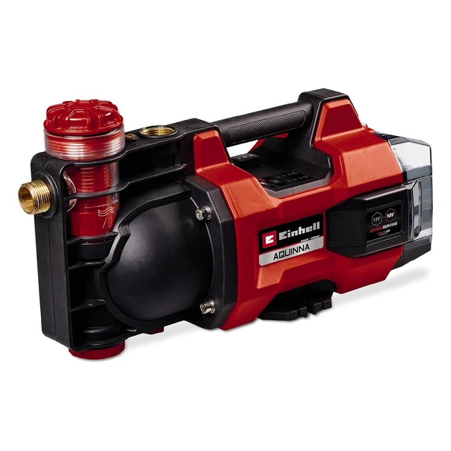 Einhell Aquinn Akku-Gartenpumpe 1830 F LED Power X-Change 18V 3000 lh 2 Batterie