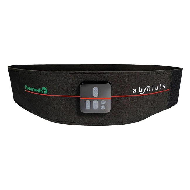 Cinturn Tesmed Absolute EMS para Abdominales Centrales y Laterales - Recargabl
