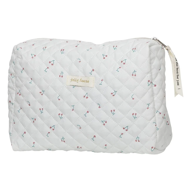 Borsa da Toilette Viaggio Beauty Case Floreale - Aucuu Ref1234