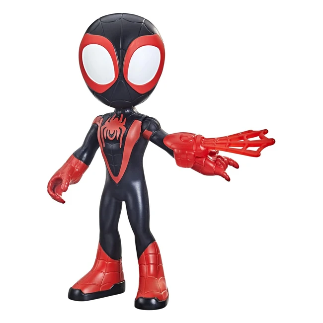 Marvel Spidey  Friends Supersized Miles Morales Spiderman Action Figure Toy