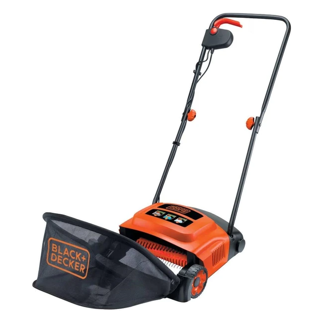 Escarificador Black+Decker GD300 600W - Motor Potente - Altura Ajustable