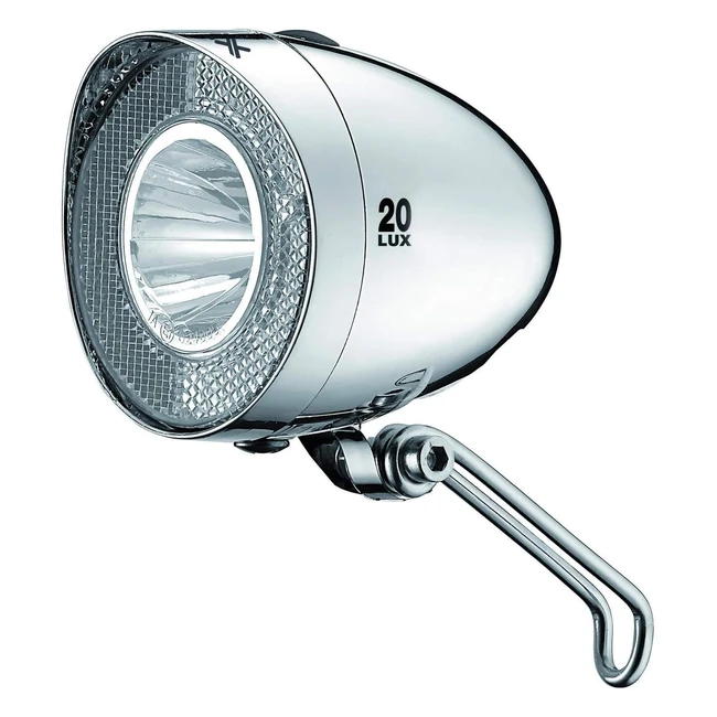 XLC Batterie-Scheinwerfer LED Retro - Ref. 12345 - 20 Lux, 20 Stunden Beleuchtungszeit