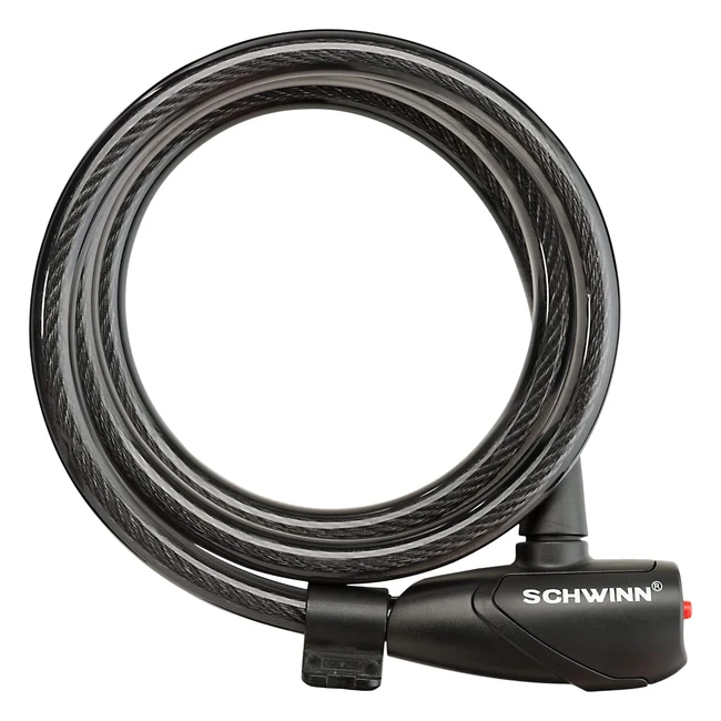 Lucchetto Antifurto Schwinn Livello 1 - 12m Nero