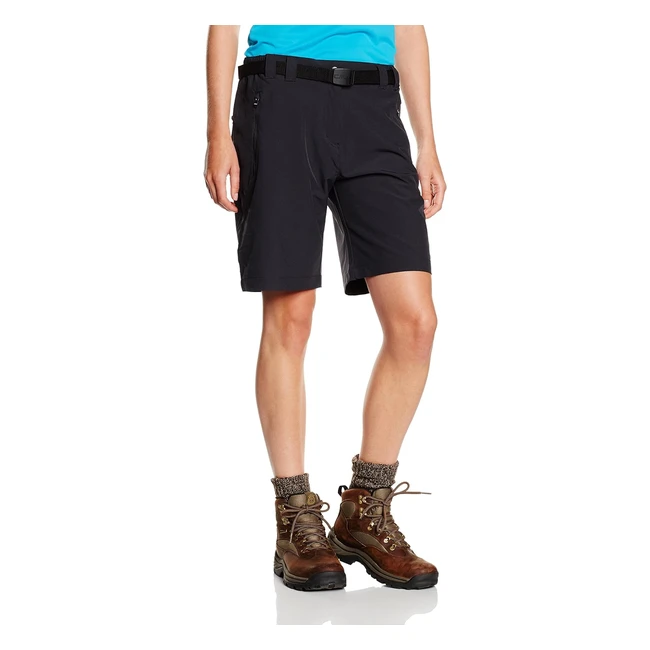 Bermudas Mujer CMP Antracita Elásticas M Envío Gratis