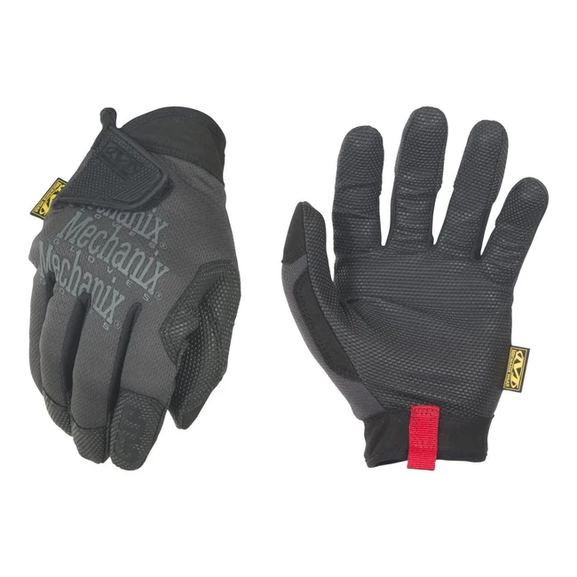 Guantes Mechanix Wear Specialty Grip Mediana Negro/Gris MSG05009 - Ajuste seguro y agarre mejorado