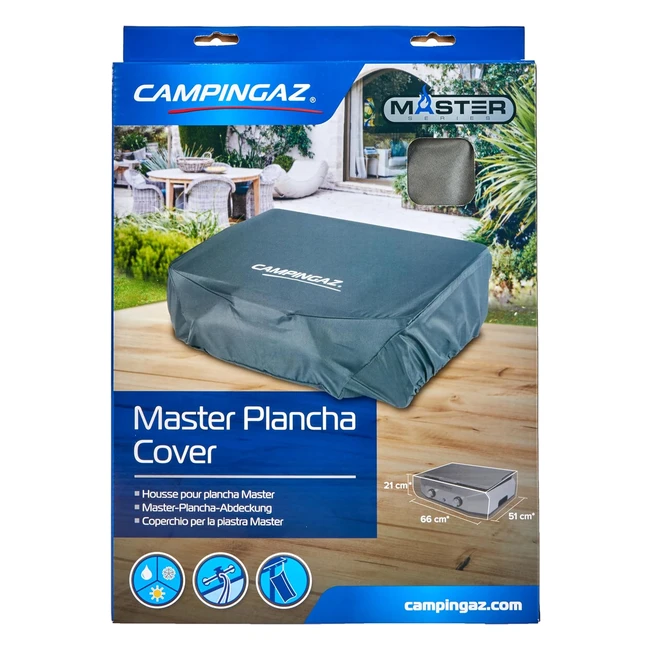 Campingaz Abdeckhaube Plancha Grill 2000030866 - Wasserdichte Abdeckplane 66x51x