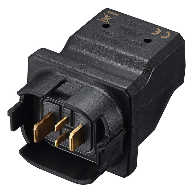 Shimano Unisex Erwachsene Steps Ladebuchse Schwarz Einheitsgre - SMBTE BTE80