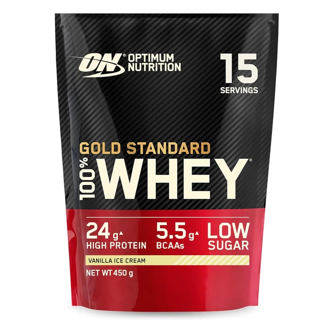 Proteine in polvere Gold Standard 100 Whey Optimum Nutrition - Gusto Gelato alla