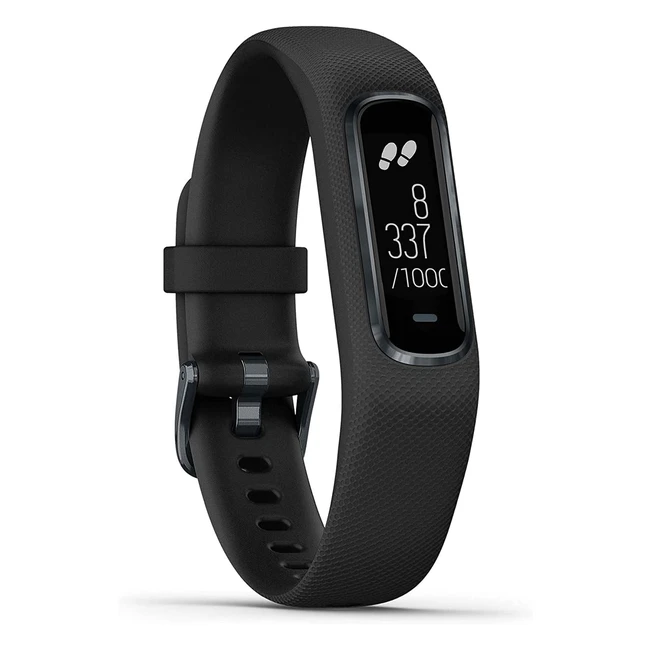 Garmin Vivosmart 4 Fitness Tracker - Stilvolles Design, Herzfrequenzmesser, Schlafanalyse - Refurbished