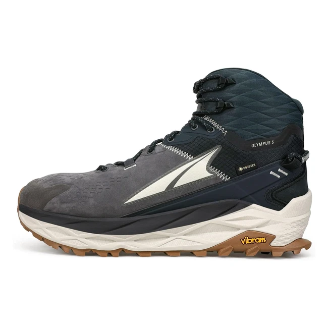 Altra Mens Olympus 5 Hike Mid GTX AL0A7R6Q Trail Running Shoes - Lightweight  