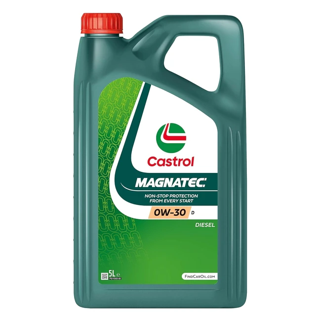 Castrol Magnatec 0W30 D Motorl 5L - Sofortiger Schutz ACEA C2 Ford WSS-M2C95
