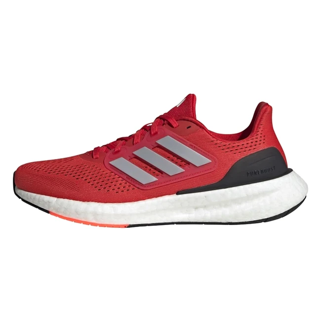 Adidas Pureboost 23 Sneaker - Better Scarlet/Silver - UK 9