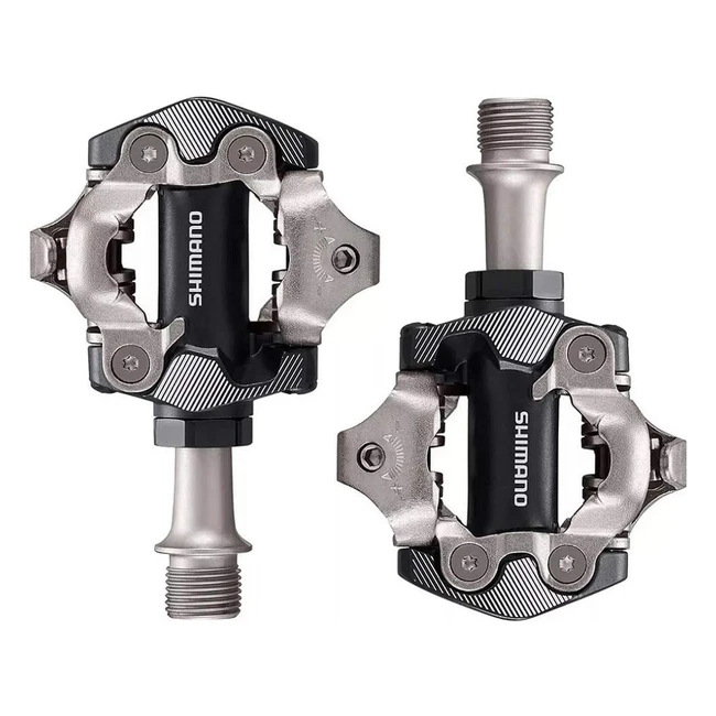 Pedale per bicicletta Shimano XT PDM8100 - ArgentoNero - Taglia unica - Mountai