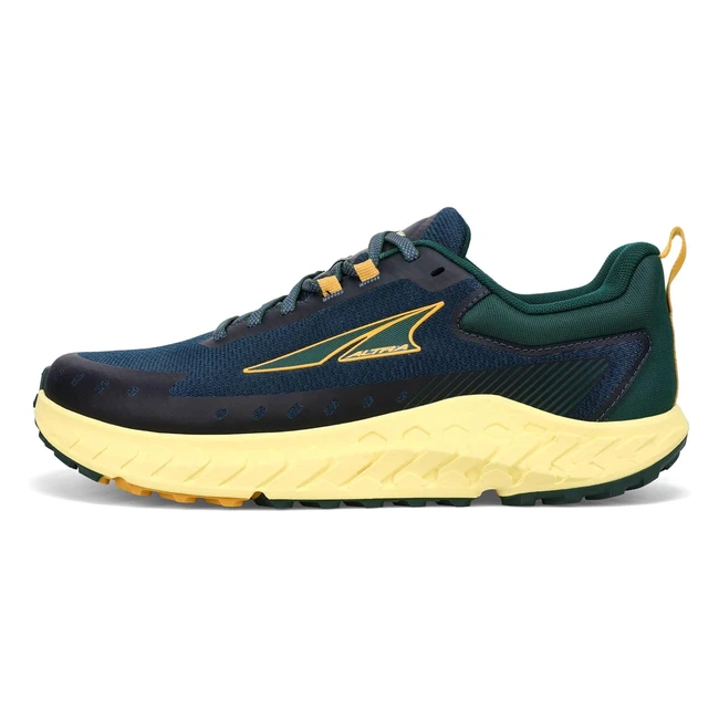 Altra Mens Outroad 2 Sneaker AL0A82C3 Blue/Yellow 10.5 - Lightweight & Durable