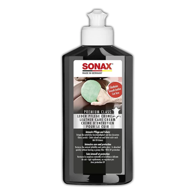 Sonax Premium Class Lederpflegecreme 250 ml - Intensive Pflege fr Glattleder -