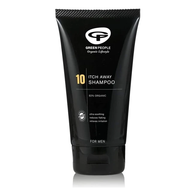 Green People No10 Itch Away Shampoo 150ml - Natural Organic Herbal Shampoo for Men