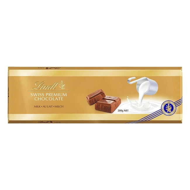 Tablette Lindt Swiss Premium Chocolat au Lait 300g - Qualit et Finesse