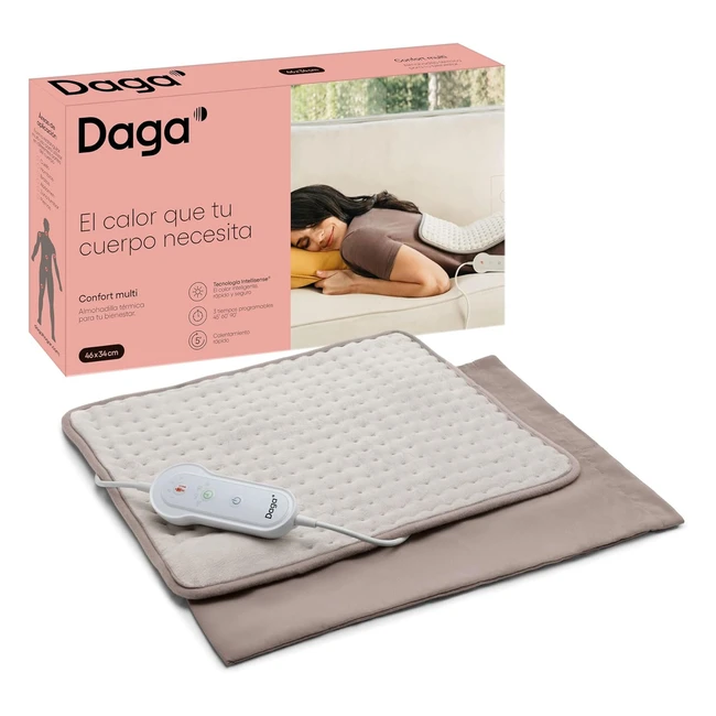 Daga Almohadilla Trmica Confort IntelliSense 3 Programas 4 Temperaturas