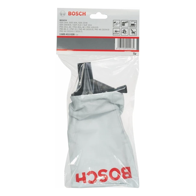 Bolsa para Polvo Bosch 1605411028 Lijadoras y Fresadoras Universales