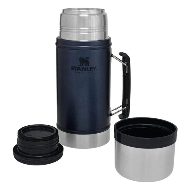 Thermos Alimentaire Stanley Classic 0.94L - Lunch Box Isotherme Chaud 20h - Lavable au Lave-vaisselle - Sans BPA