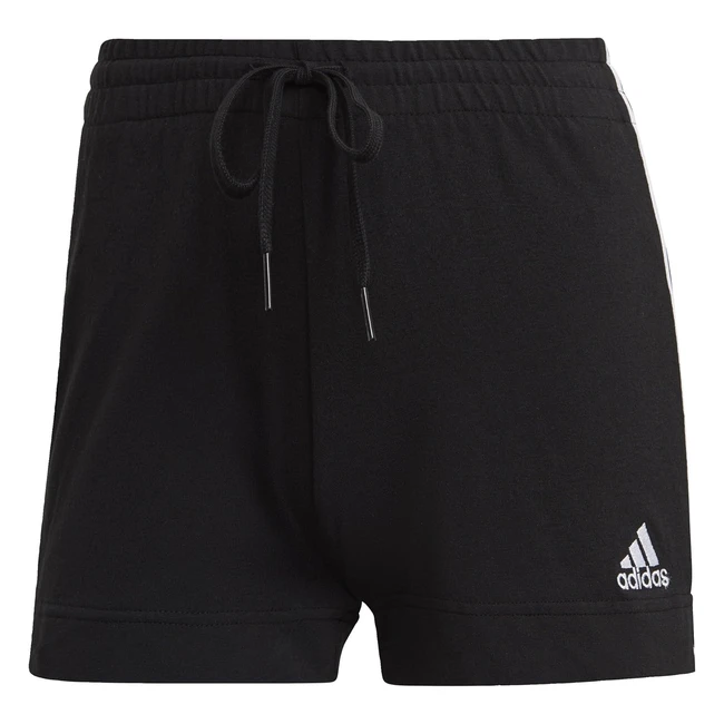 Pantalones Cortos Mujer Adidas Essentials Slim 3Stripes - Ref. 123456 - Comodidad y Estilo
