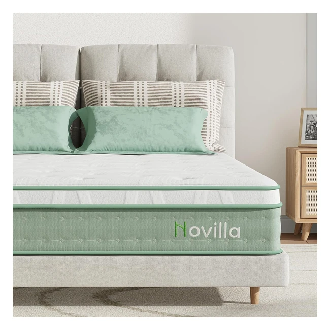Novilla Double Bed Mattresses 98 Inch 3Zone Gel Memory Foam Pocket Sprung Mattre