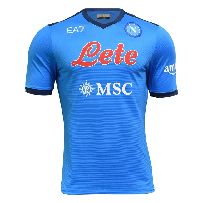 Maillot Match Home SSC Napoli Saison 2122 Homme - Bleu Clair