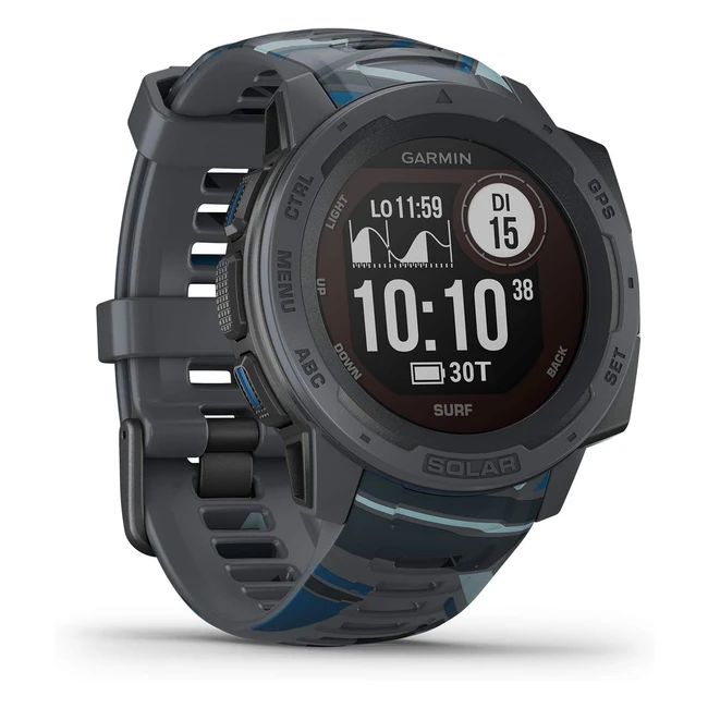 Garmin Instinct - Wasserdichte GPS-Smartwatch, Fitness Tracker, Sportfitnessfunktionen, Herzfrequenzmessung, viele Modelle