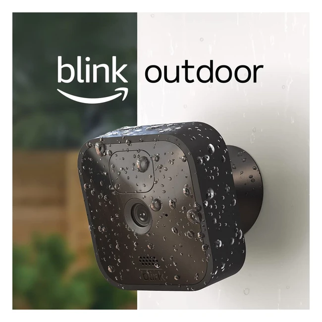 Blink Outdoor HD Security Camera | Two-Year Battery Life | Motion Detection | Alexa Enabled