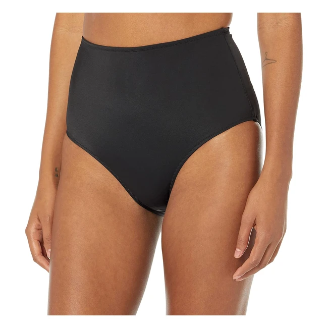 Amazon Essentials Damen Badehose Hohe Taille bergre Verwaschenes Schwarz 4