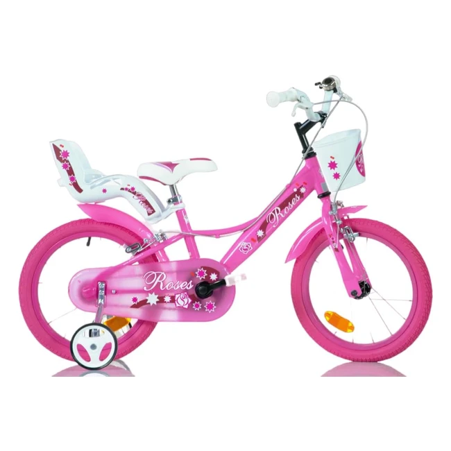 Bicicletta Bambino Roses SCH 16 - Robusto Telaio Acciaio - Et 5-7 Anni