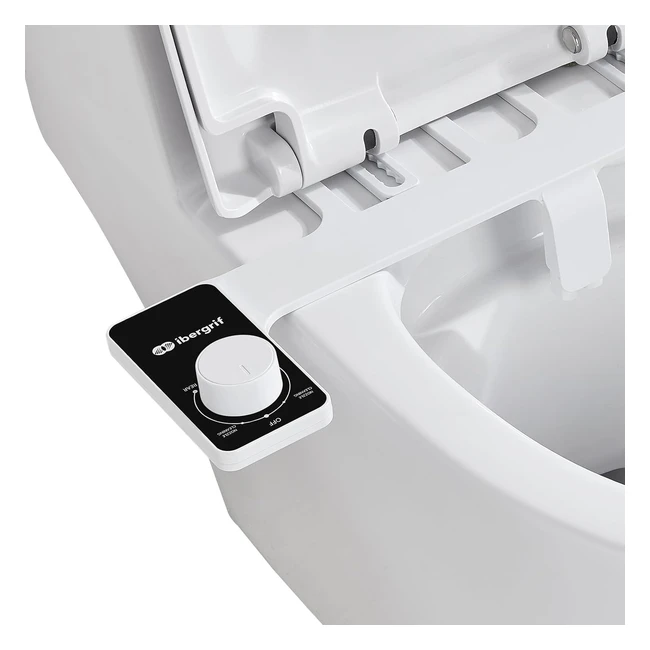 Bidet Ibergrif M41050 WC Eau Froide 2 Modes Pression Blanc