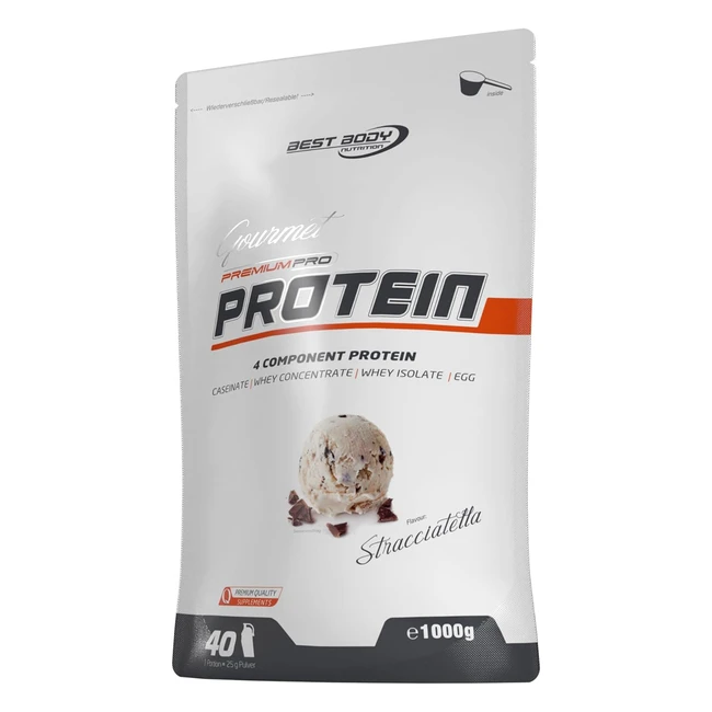 Best Body Nutrition Gourmet Premium Pro Protein Zimtschnecke 1 kg Zip-Beutel