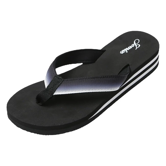 Chanclas Mujer Verano Jomix - Ref. 1234 - Con Cuña - Colores Degradados