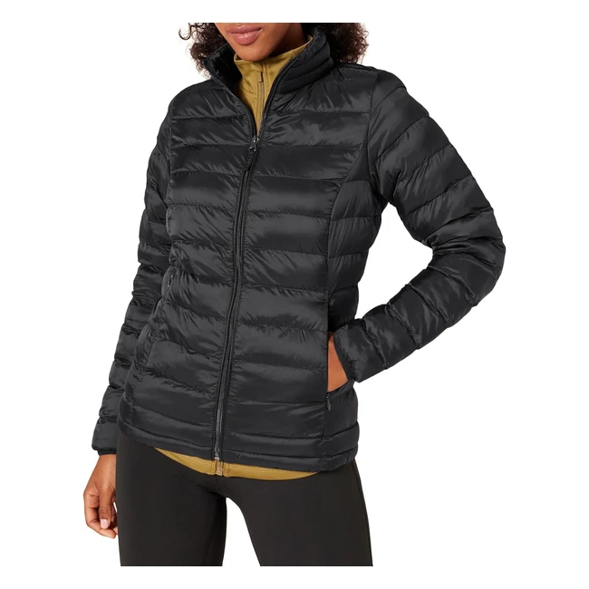 Amazon Essentials Womens Packable Puffer Jacket  Lightweight  Water-Resistant