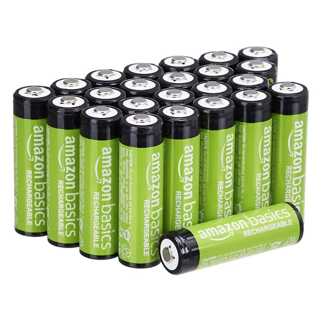 Amazon Basics 24 x AA Akkus 2000mAh NiMH vorgeladen - Digitalkameras, Fernbedienungen