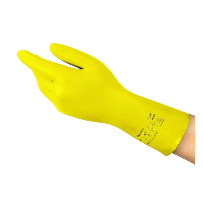 Guantes de nitrilo reutilizables Ansell Alphatec 37320 - Proteccin qumica y 