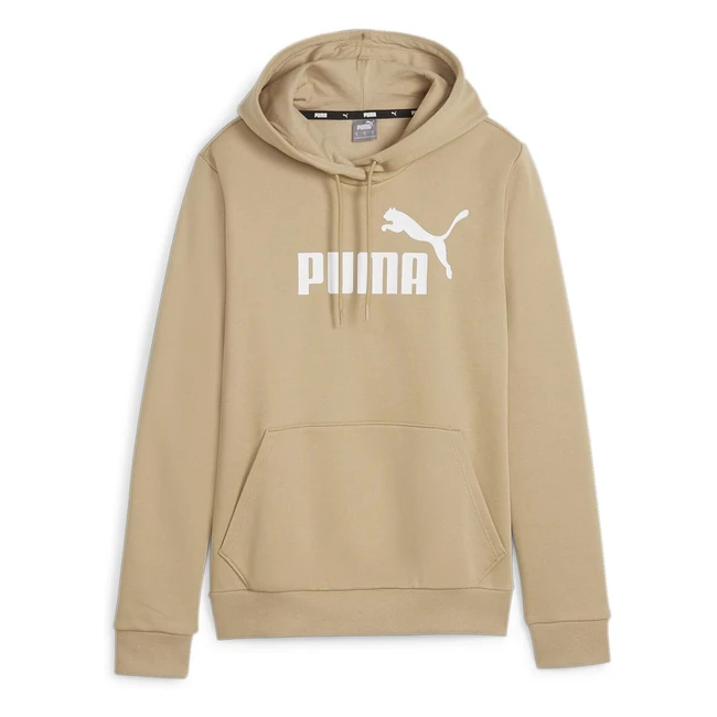Puma ESS Logo Hoodie FL S Sudation Femme - Prairie Tan L