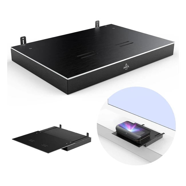 AWOL Vision ICA120 Motorisierte Schiebeablage fr Ultrakurzdistanz Beamer 4K - 