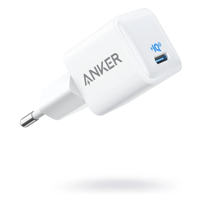 Anker Nano Chargeur Rapide iPhone 12 20W PIQ 30 USB-C Compact PowerPort III