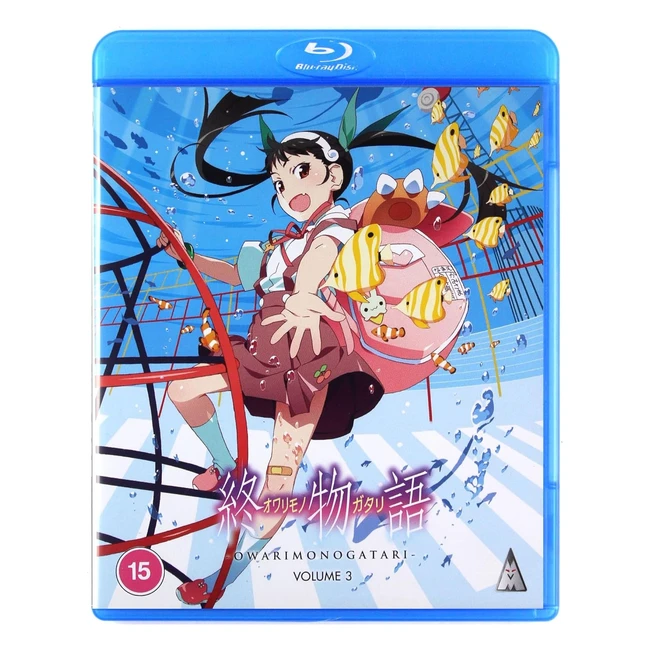 Owarimonogatari Pt 3 Blu-ray 2021 - Limited Edition, Eng Subs, Free Shipping
