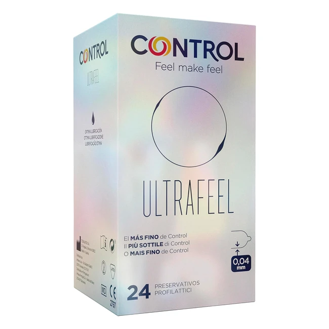 Preservativi Control Ultrafeel 004mm - Confezione 24 pezzi