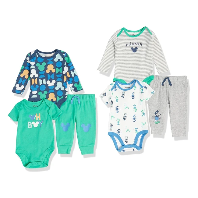 Ensemble 6 pièces bébé garçon Disney Marvel Star Wars Mickey Oh Boy 24 mois