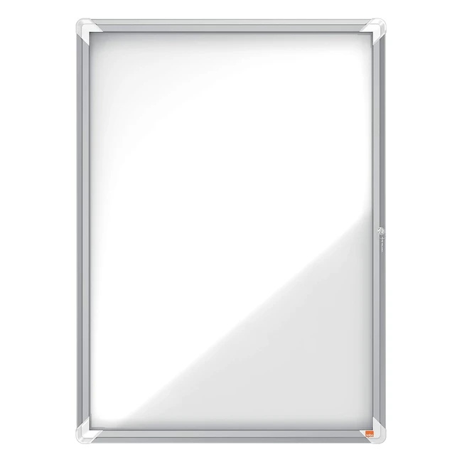 Tableau daffichage magntique verrouillable Nobo Premium Plus 9 x A4 Blanc 190