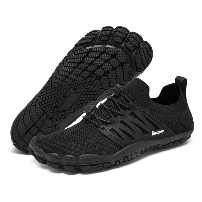 Racqua Composite Mesh Barefoot Water Shoes Men Women - Quick Dry, Non Slip, Breathable