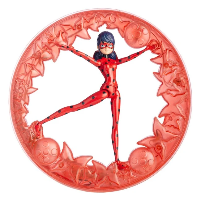 Figura Ladybug Rueda Giratoria Bandai 39740 - Aventuras Prodigiosas